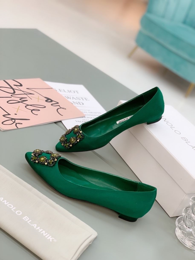 Manolo Blahnik flat shoes